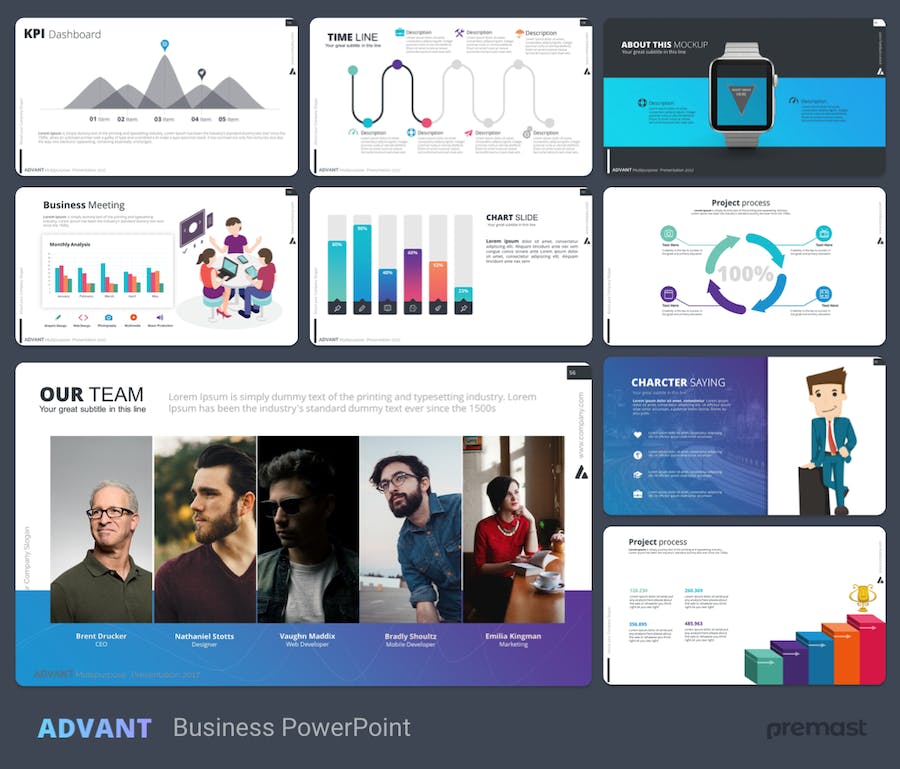 国外高阶商务风通用PPT模板 - 顶尖PPT