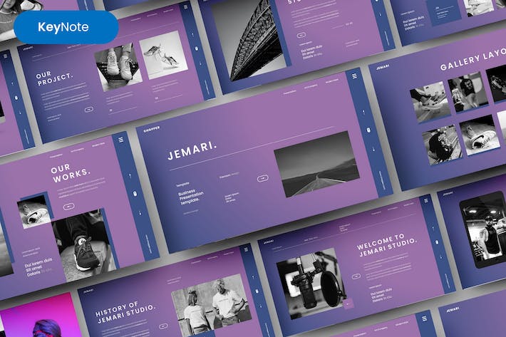 国外商务业务推广产品展示keynote模板 - 顶尖PPT