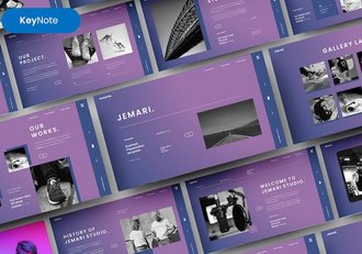 国外商务业务推广产品展示keynote模板 - 顶尖PPT