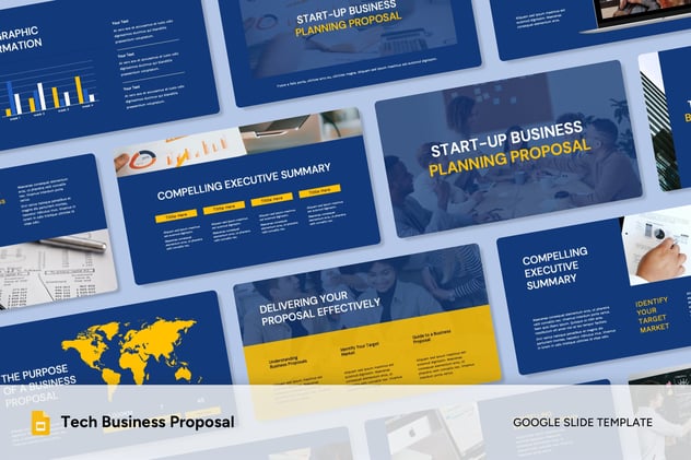 技术业务提案PPT模板 - 顶尖PPT