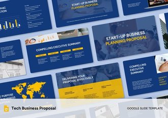 技术业务提案PPT模板 - 顶尖PPT