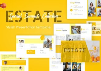 产业时尚创意PPT模板 - 顶尖PPT