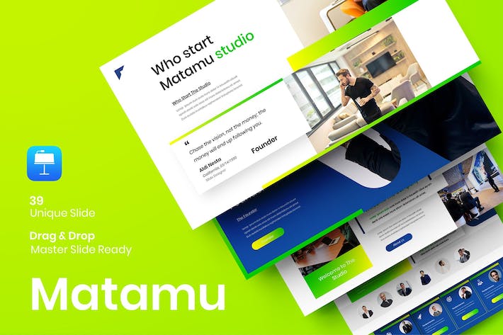 企业介绍商务合作项目推广keynote模板 - 顶尖PPT