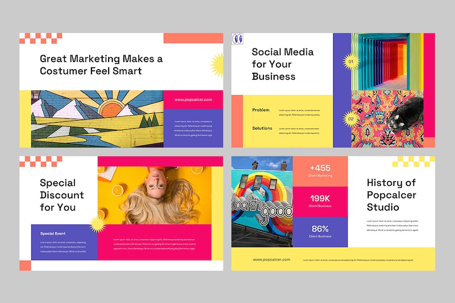 创意设计艺术展示推广方案PPT模板 - 顶尖PPT