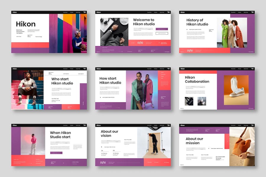 商务企业品牌营销策划宣传Keynote模板 - 顶尖PPT