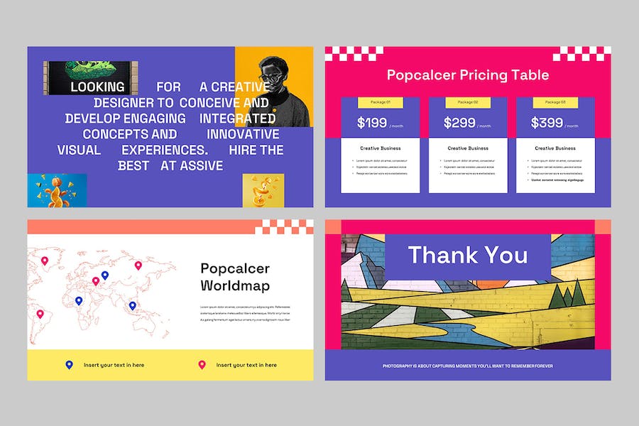 创意设计艺术展示推广方案PPT模板 - 顶尖PPT