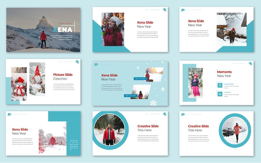 新年创意创新主题活动方案策划Keynote模板 - 顶尖PPT