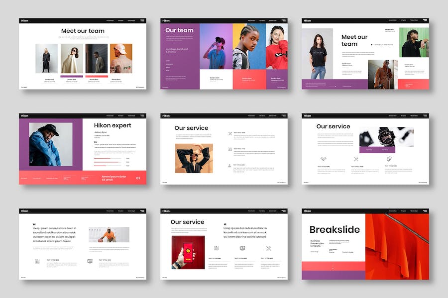 商务企业品牌营销策划宣传Keynote模板 - 顶尖PPT