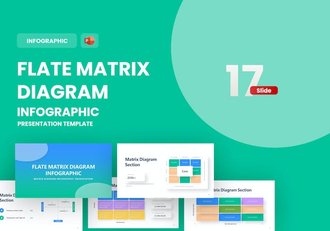 彩色表格数据PPT模板 - 顶尖PPT