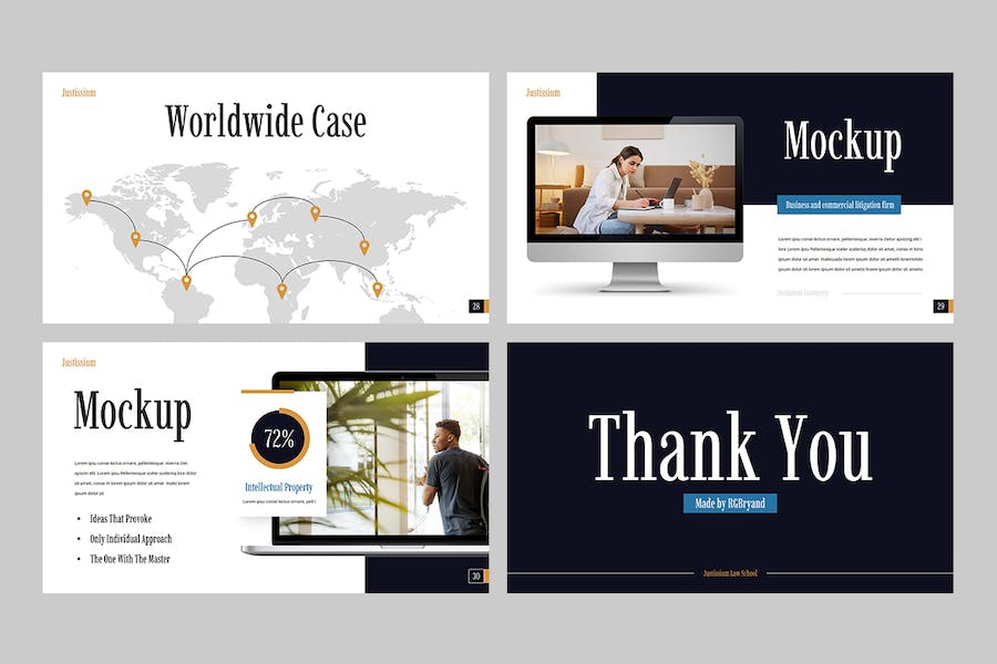 法律论文学位论文答辩防御PPT模板 - 顶尖PPT