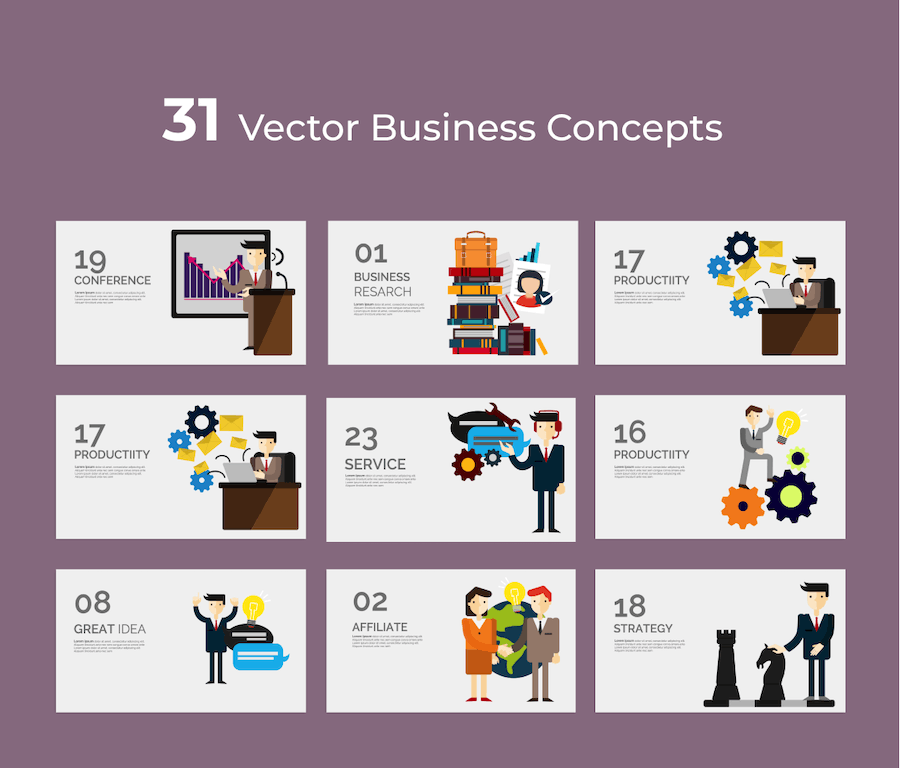 室内设计项目展示PPT模板 - 顶尖PPT