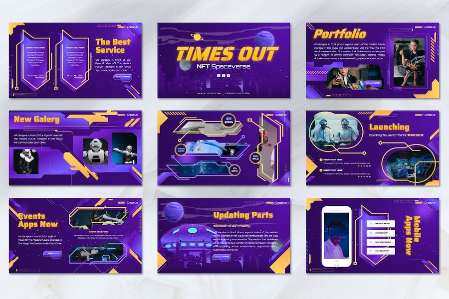 创意设计项目介绍方案Keynote模板 Retry - 顶尖PPT