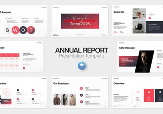 年度财务报告总结展示Keynote模板 - 顶尖PPT