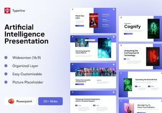 人工智能进化发展讲述Keynote模板 - 顶尖PPT