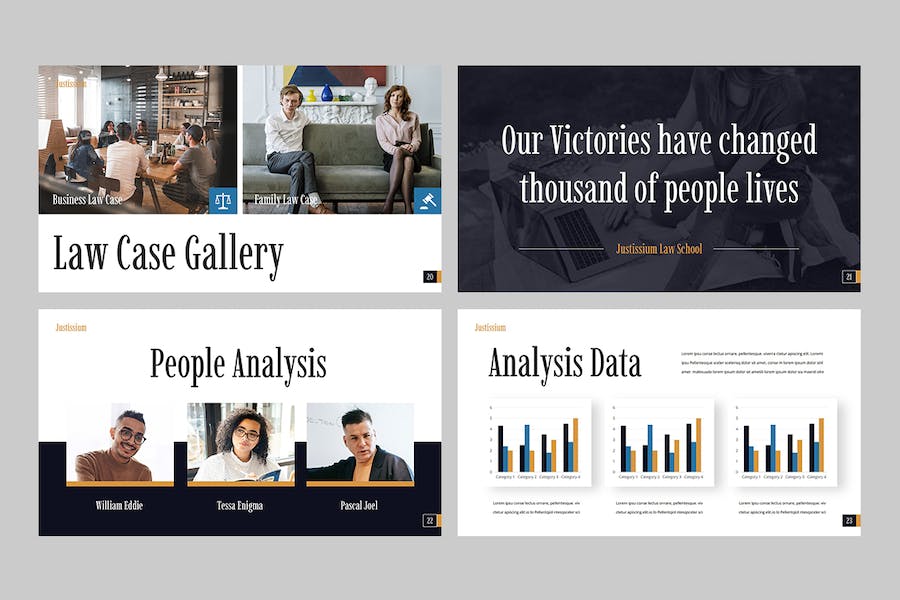 法律论文学位论文答辩防御PPT模板 - 顶尖PPT