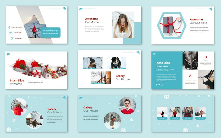 新年创意创新主题活动方案策划Keynote模板 - 顶尖PPT