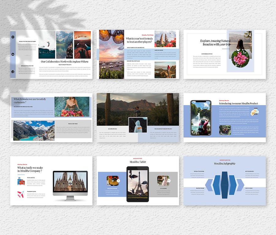 高级创意商务汇报演示PPT模板 - 顶尖PPT