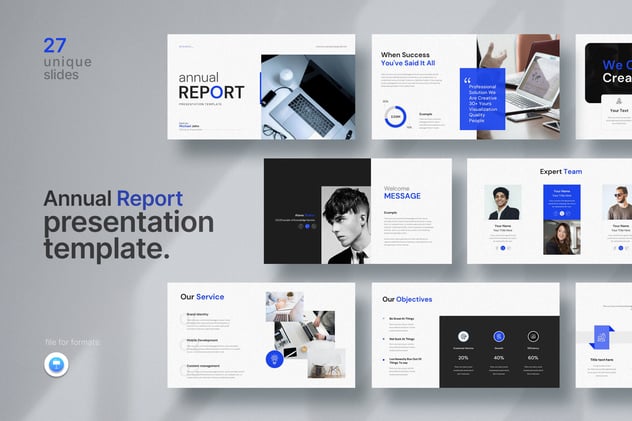 年度报告keynote演讲模板 - 顶尖PPT