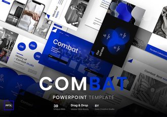 竞争战略商务企业市场分析PPT模板 - 顶尖PPT