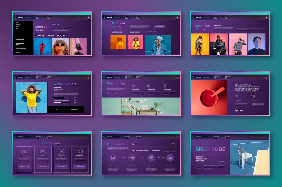 商务业务融资计划书Keynote模板 - 顶尖PPT