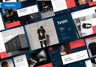 商务企业品牌营销推广宣传Keynote模板 - 顶尖PPT