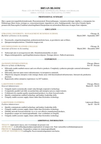 简约文艺英文简历模板 - 顶尖PPT