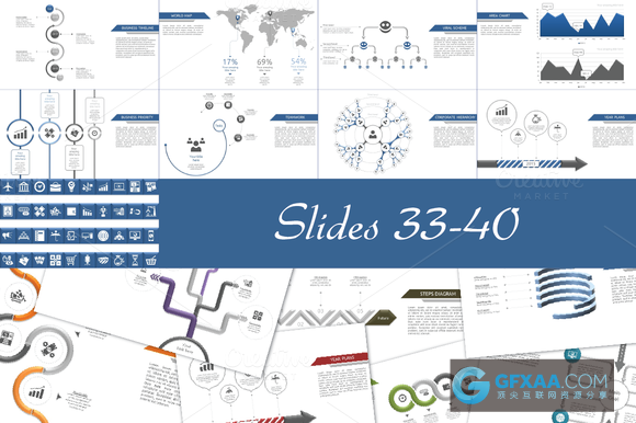 40页商务团队简介公司内部管理架构PPT模板 - 顶尖PPT