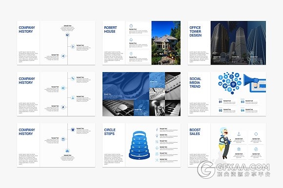 80多页企业商务总结计划多用途PPT模板 - 顶尖PPT