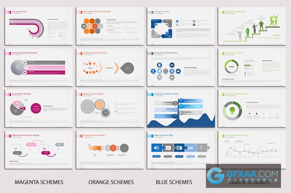 100多页多图表分析总结计划PPT模板 - 顶尖PPT