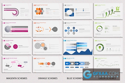 多用途简介PPT模板 - 顶尖PPT