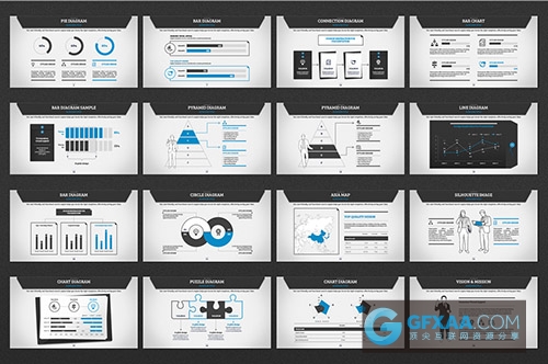 办公文件夹效果PPT模板 - 顶尖PPT