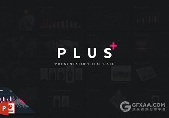 55页黑白两种底色商务动画PPT模板 - 顶尖PPT