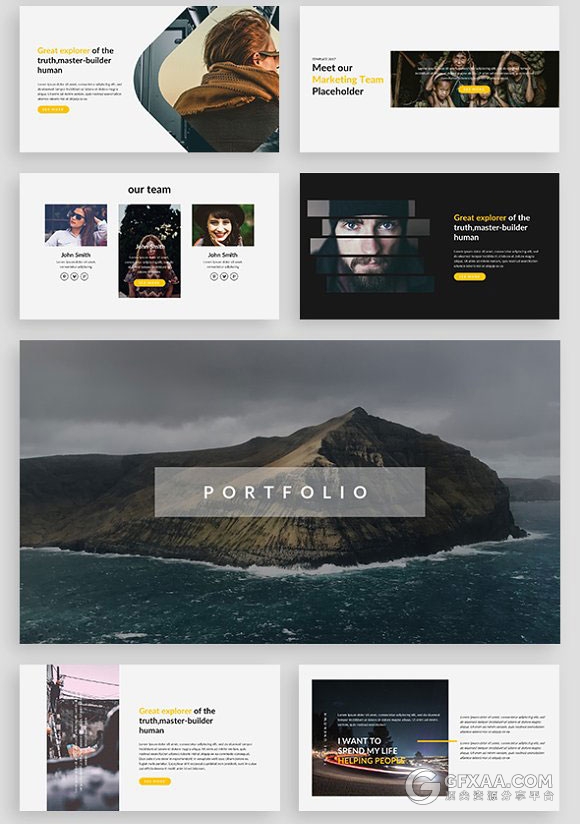 86页创意商务多用途keynote模板 - 顶尖PPT