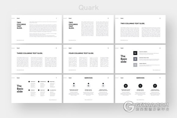 100多页简约文艺风格keynote模板 - 顶尖PPT