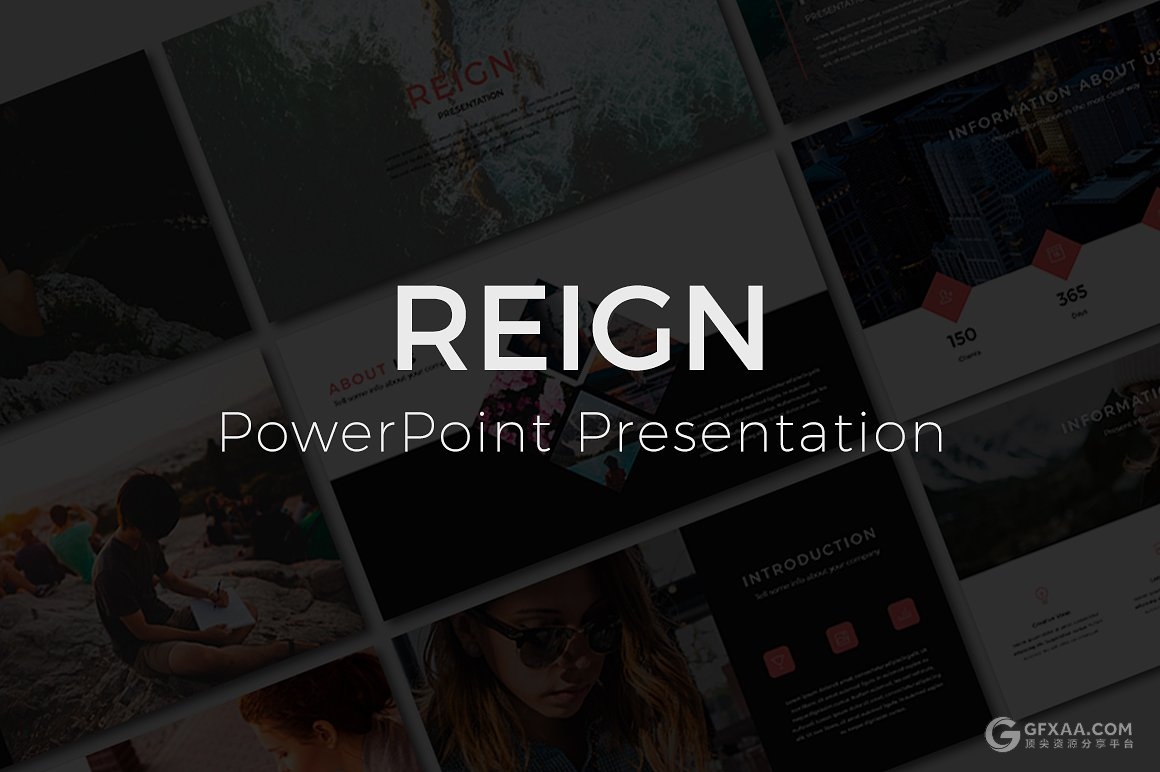 55页简约风格图片展示多用途PPT模板 - 顶尖PPT