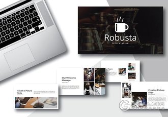 黑白简约商务多用途PPT模板 - 顶尖PPT