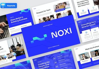 科技创业项目融资路演方案Keynote模板 - 顶尖PPT