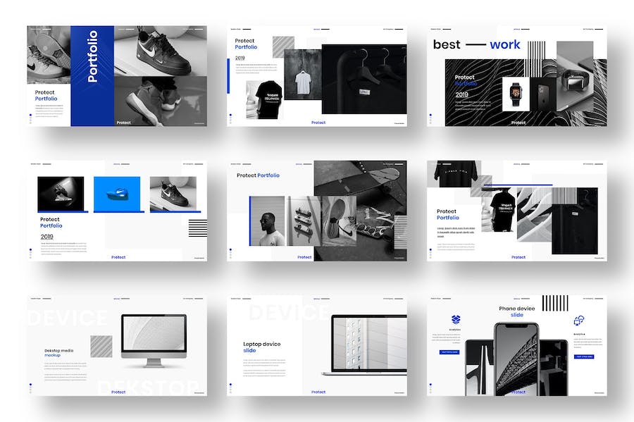 业务保护类展示Keynote模板 - 顶尖PPT