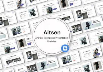 人工智能发布大会keynote模板 - 顶尖PPT