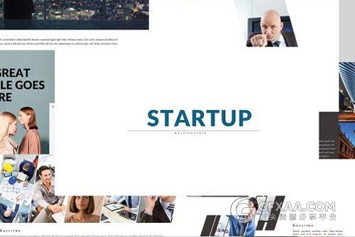 70多页业务合作公司团队介绍keynote模板 - 顶尖PPT