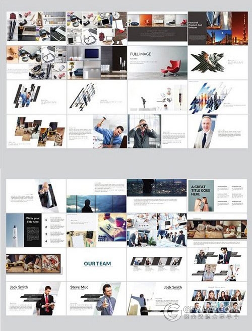 70多页业务合作公司团队介绍keynote模板 - 顶尖PPT