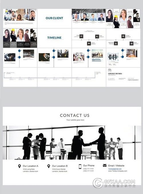 70多页业务合作公司团队介绍keynote模板 - 顶尖PPT