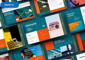 商务企业项目融资讲述Keynote模板 - 顶尖PPT