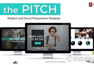 40页商务团队介绍业务合作PPT模板 - 顶尖PPT