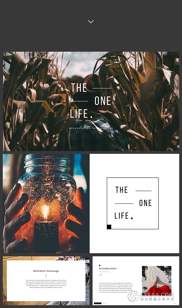 90页极简文艺风格多用途PPT模板 - 顶尖PPT