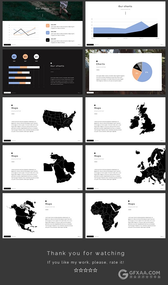 90页极简文艺风格多用途PPT模板 - 顶尖PPT