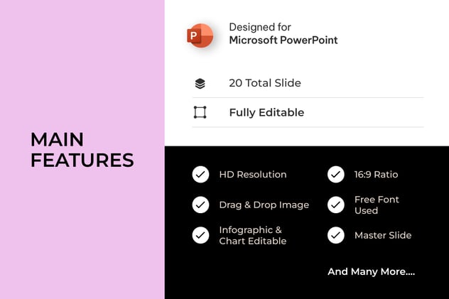 渐变淡紫色设计PPT模板 - 顶尖PPT