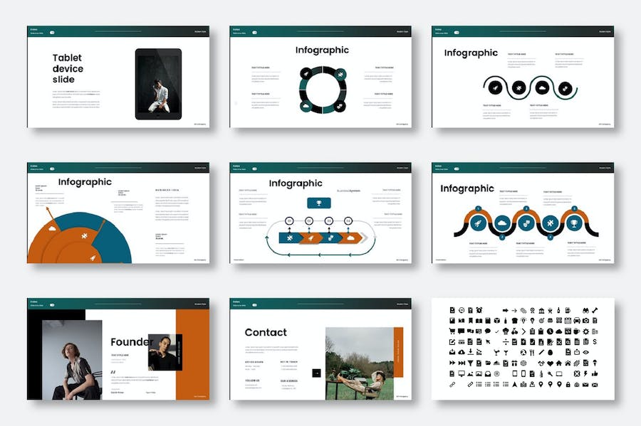 企业宣传介绍商务通用PPT模板 - 顶尖PPT