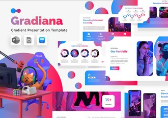 渐变Keynote通用模板 - 顶尖PPT