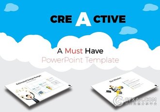 100页卡通图形人物多用途PPT模板 - 顶尖PPT